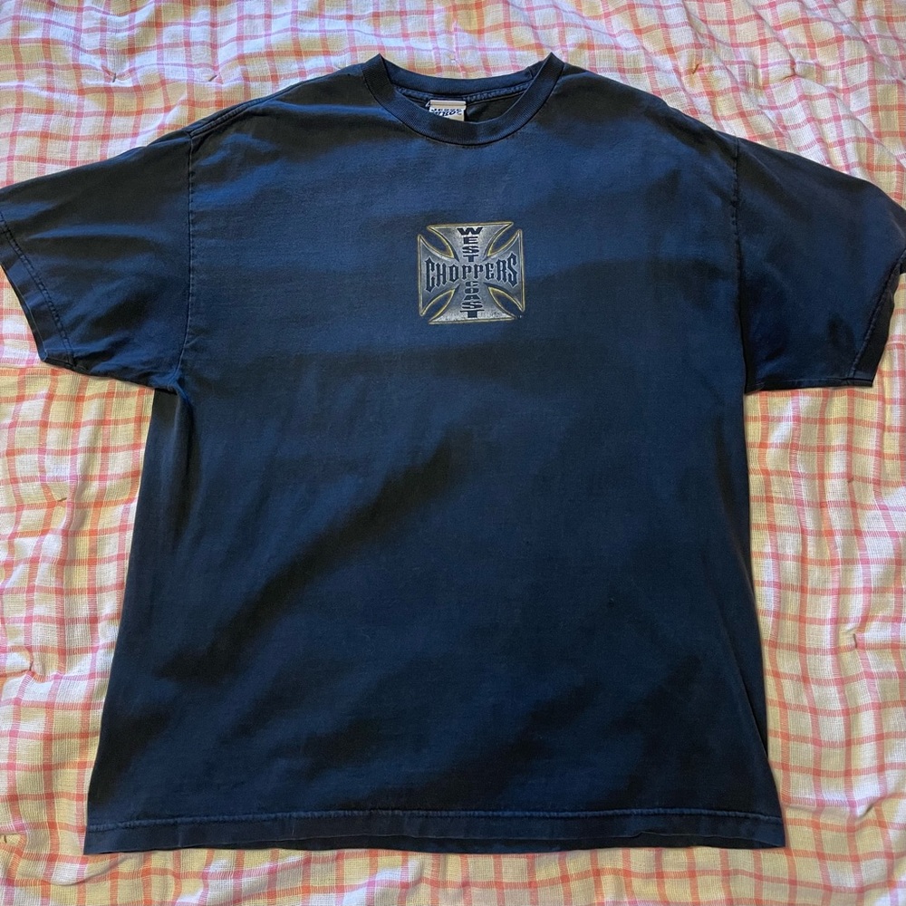 West Coast Choppers Black Men's Shirt Size L